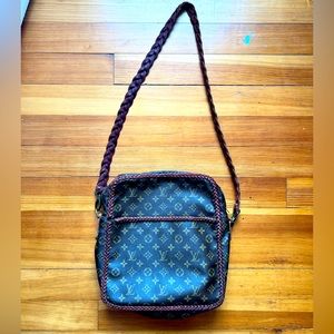 Vintage BoHoBag (refurbished Louis Vitton) crossbody bag
